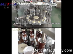 Μηχανή πλήρωσης και σφράγισης πλαστικών σωλήνων 1,5 KW για απολυμαντικό χεριών