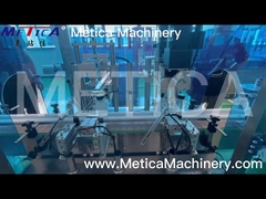 Μηχανή πλήρωσης μπουκαλιών χυμού 100 - 1000 ml με περισταλτική αντλία