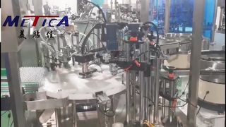Μηχάνημα εγκιβωτισμού με πλήρωση με πώμα ψεκασμού αρωμάτων