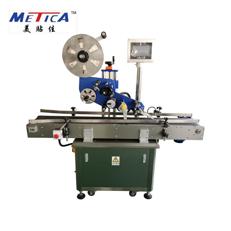 Automatic Top Surface Sticker Labeling Machine For Box / Cards And Bottle Labeling Machine