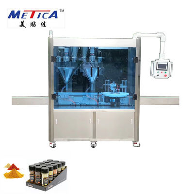 220V 3kw πλήρωση Monoblock και μηχανή κάλυψης για τη σκόνη πιπεριών