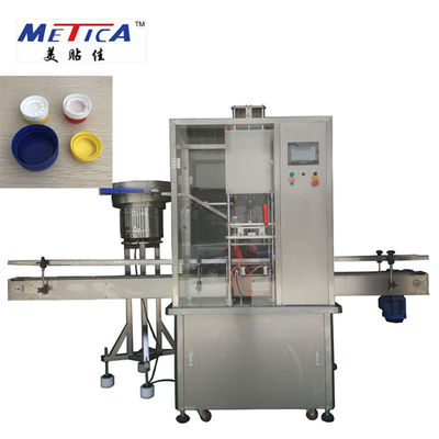 1L αυτόματο Capper μπουκαλιών μηχανών 900BPH-1500BPH κάλυψης μπουκαλιών πετρελαίου μηχανών